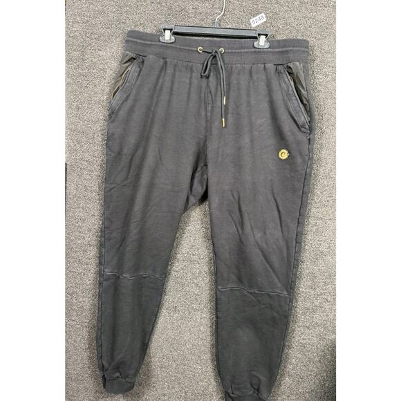 Cookies Joggers Sweatpants Mens Size 3XL Black Drawstring With Zip Pockets - Picture 1 of 8